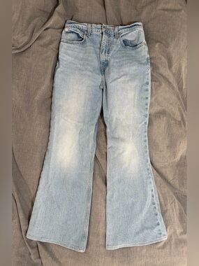 Levi's Light Blue Flared Jeans